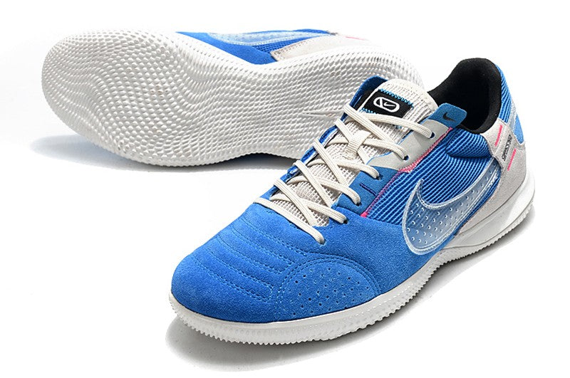 Nike Indoor Soccer Shoes | Streetgato | Laser Blue | White