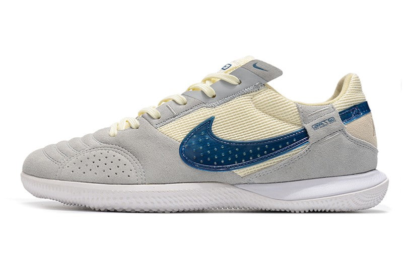 Nike Indoor Soccer Shoes | Streetgato | Smoke Gray | Midnight Navy