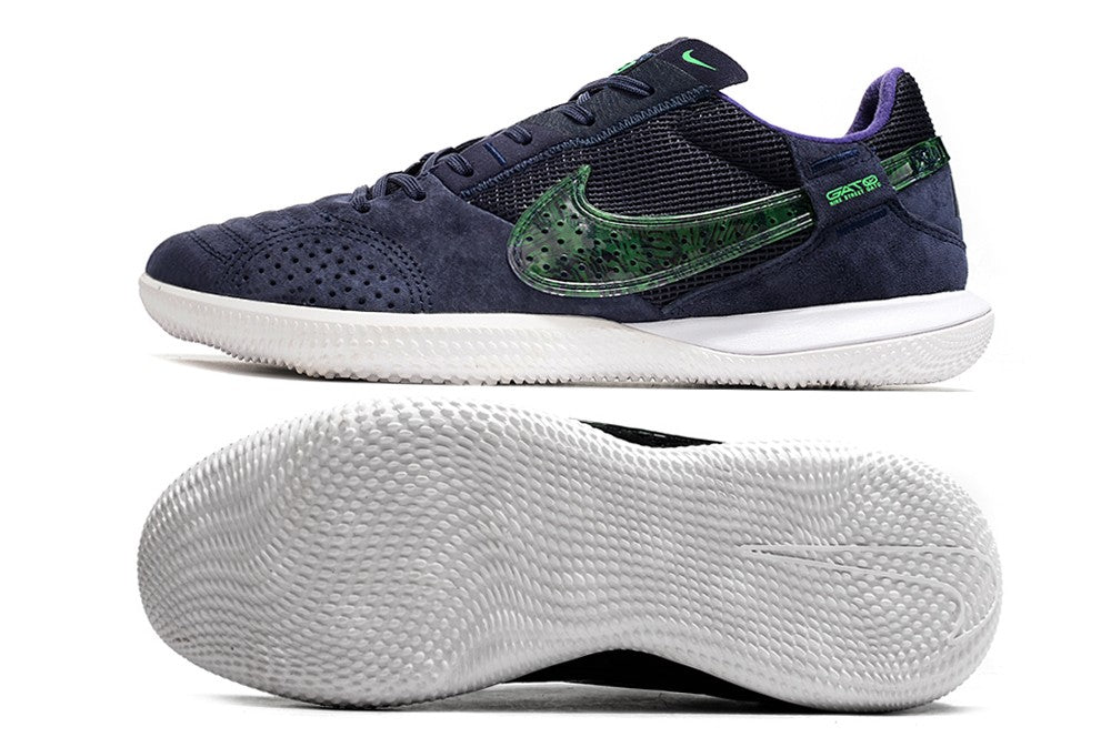 Nike Indoor Soccer Shoes | Streetgato | Blackened Blue | Purple
