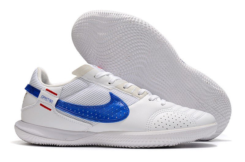 Nike Indoor Soccer Shoes | Streetgato | White | Game Royal Blue