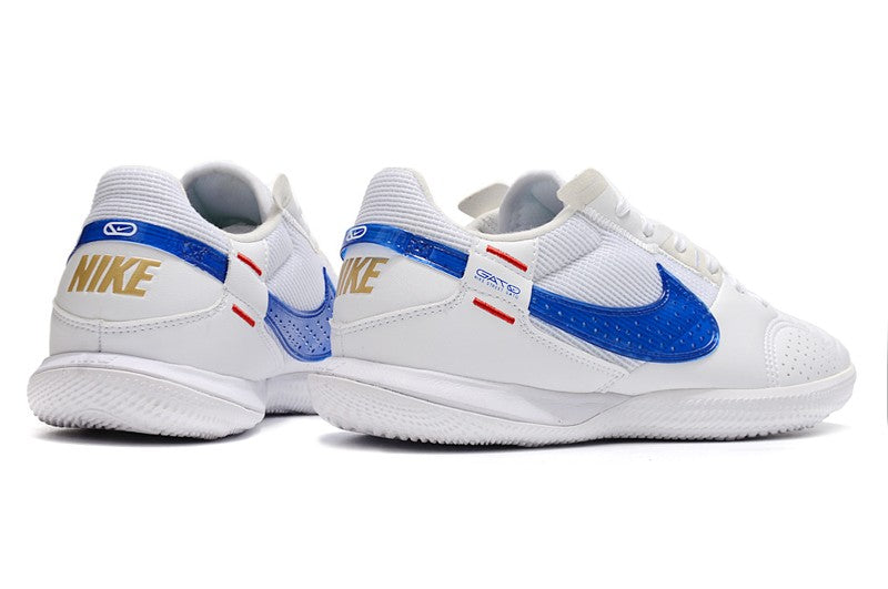 Nike Indoor Soccer Shoes | Streetgato | White | Game Royal Blue