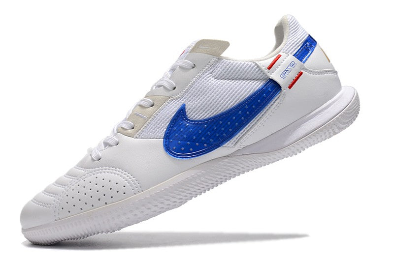 Nike Indoor Soccer Shoes | Streetgato | White | Game Royal Blue
