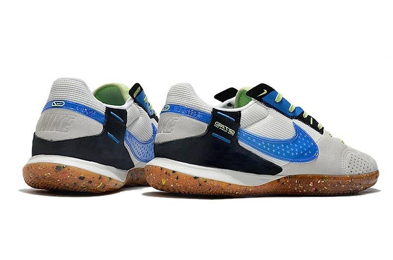Nike Indoor Soccer Shoes | Streetgato | White | Light Blue