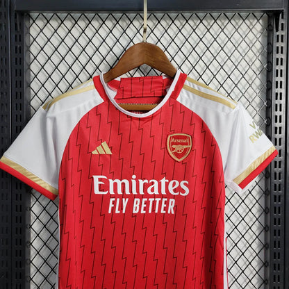 23/24 Arsenal Home Kit Kids Size