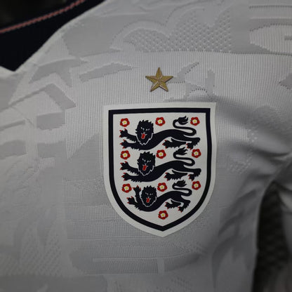 2026 England Home World Cup Kit Long Sleeve Player Version