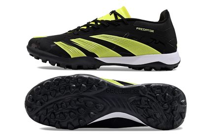 Adidas Predator 24 Elite Indoor Shoes - Spider Black | Chartreuse Green | White