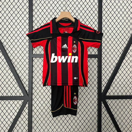 AC Milan Retro 06/07 Home   Kids Size