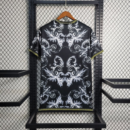 Italy "Versace" Special Black Jersey