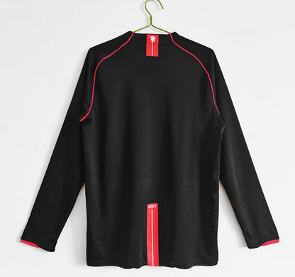 Manchester United 2007-2008 Retro Long Sleeve Away Kit