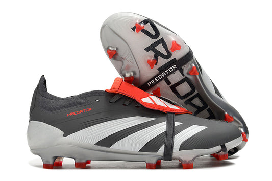 Adidas Predator Elite Shoes - Gray | Red | White