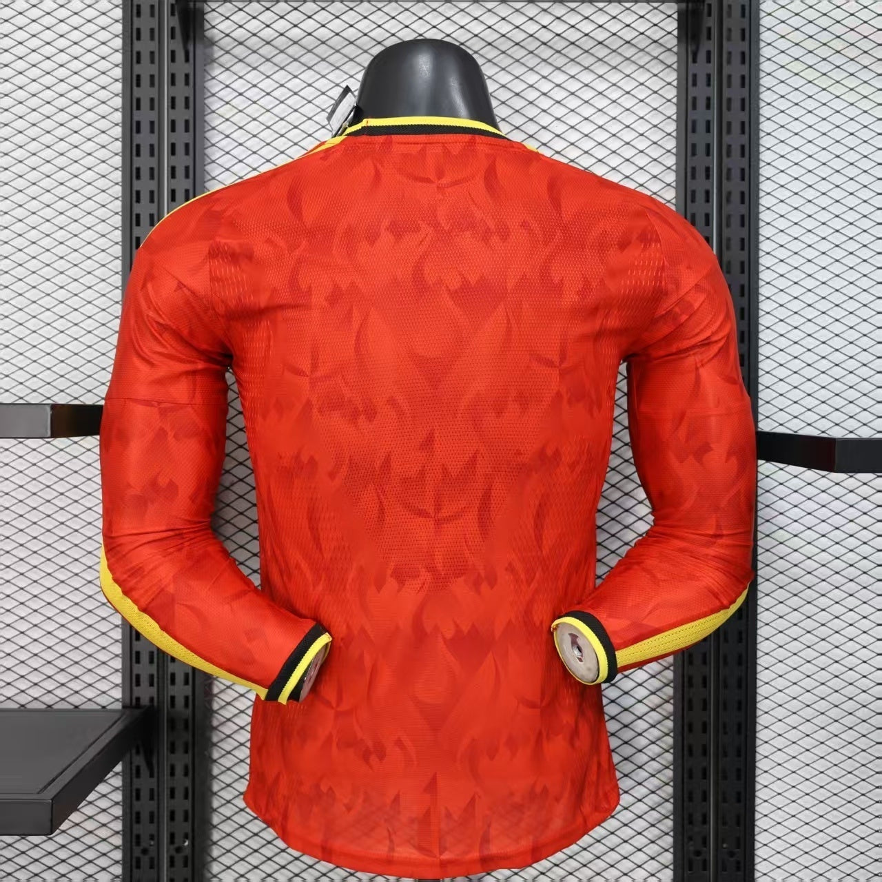 2026 Belgium Home World Cup Kit Long Sleeve Player Version