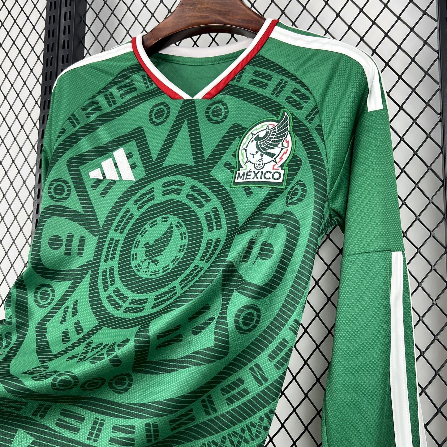 2026 Mexico Home World Cup Kit Long Sleeve Fan Version