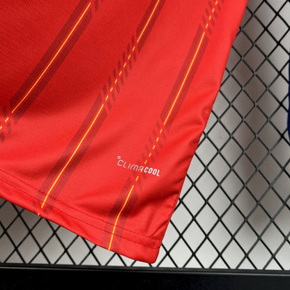 2026 Spain Home World Cup Kit Long Sleeve Fan Version