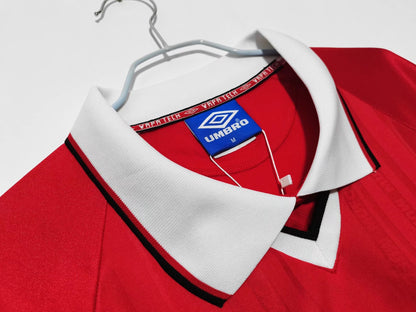 Manchester United 1999 Retro Long Sleeve Champions League Kit