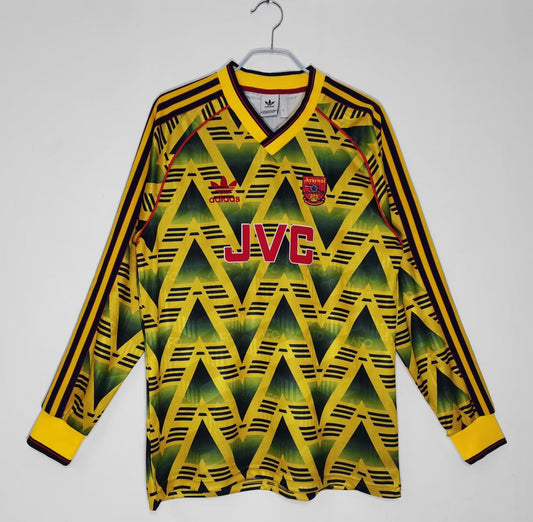 Arsenal 1991-1993 Retro Long Sleeve Away Kit