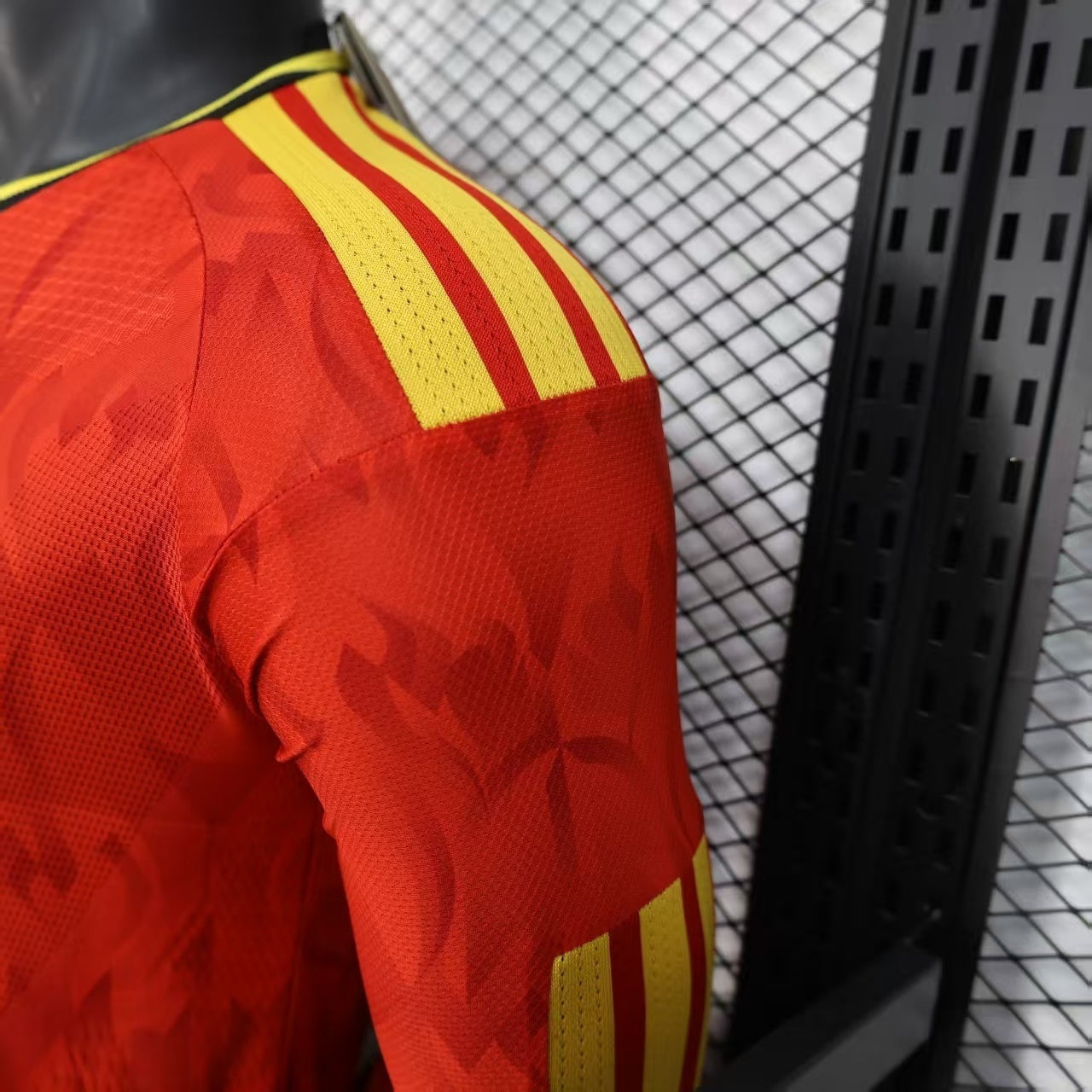 2026 Belgium Home World Cup Kit Long Sleeve Player Version