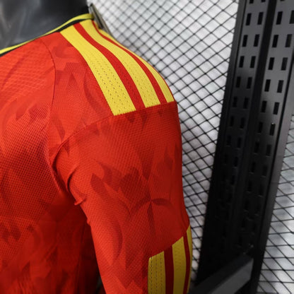 2026 Belgium Home World Cup Kit Long Sleeve Player Version