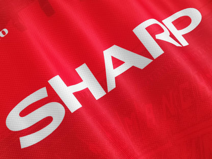 Manchester United 1994-1996 Retro Long Sleeve Home Kit