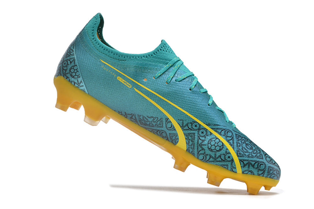 Puma Future Ultimate - Ocean Green | Sahara Yellow