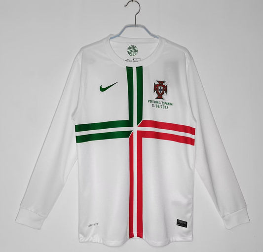 Portugal 2012-2013 Retro Long Sleeve Away Kit