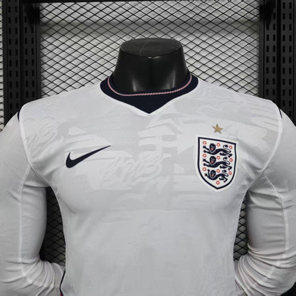 2026 England Home World Cup Kit Long Sleeve Player Version