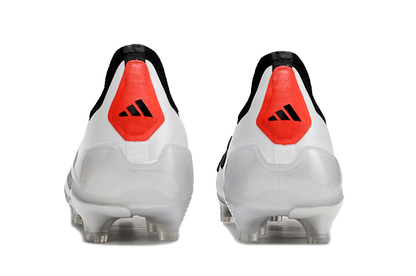 Adidas Predator Accuracy | Pure White | Black | Laceless