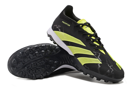 Adidas Predator 24 Elite Indoor Shoes - Spider Black | Chartreuse Green | White