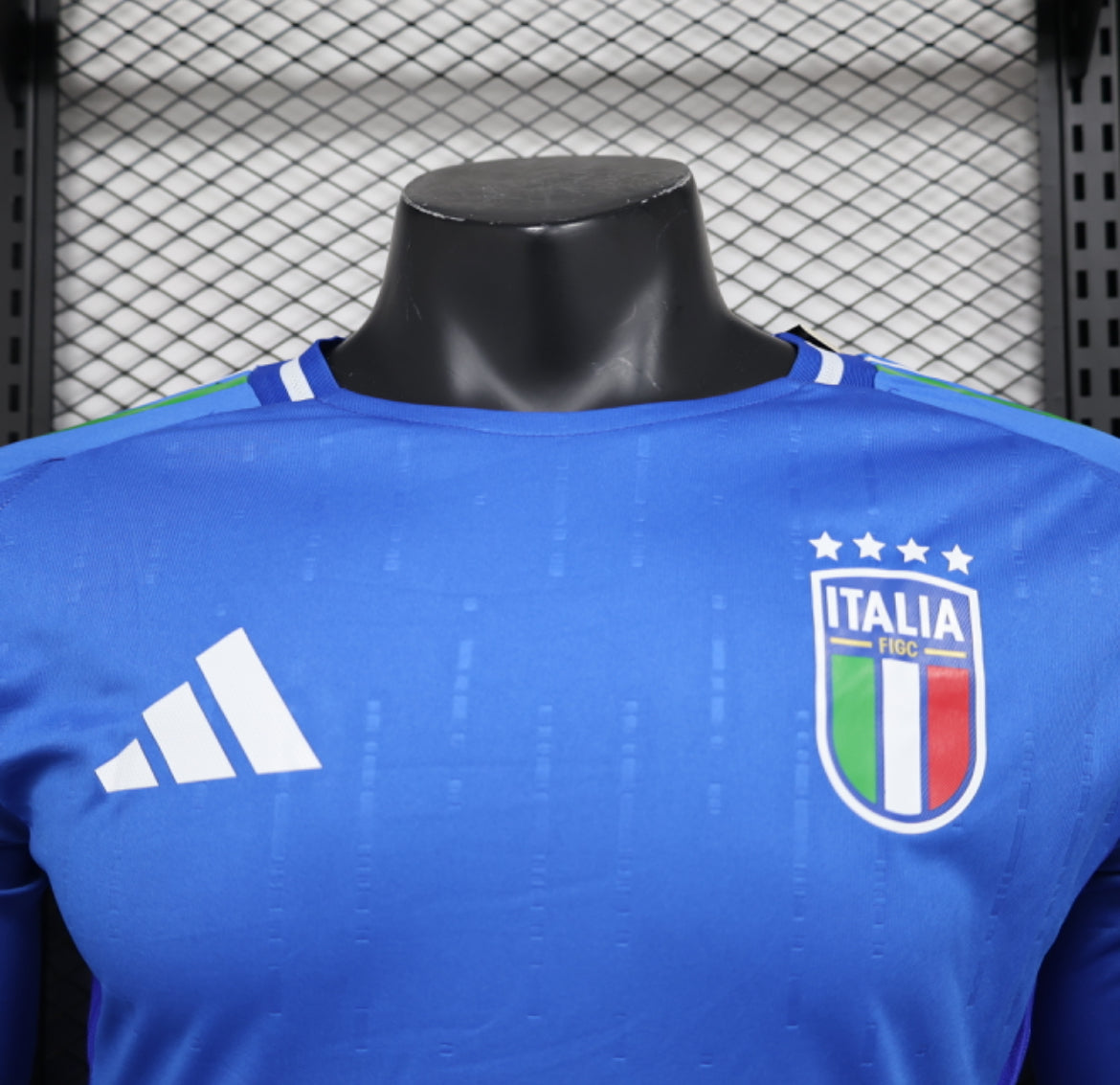 Italy 2024-2025 Long Sleeve Home Jersey