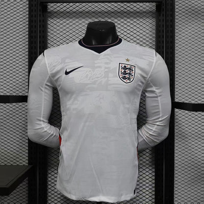 2026 England Home World Cup Kit Long Sleeve Player Version