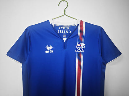 Iceland 2016-2017 Home Jersey