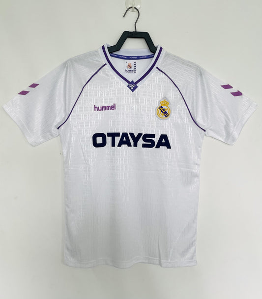 Real Madrid 1990-1991 Home Jersey