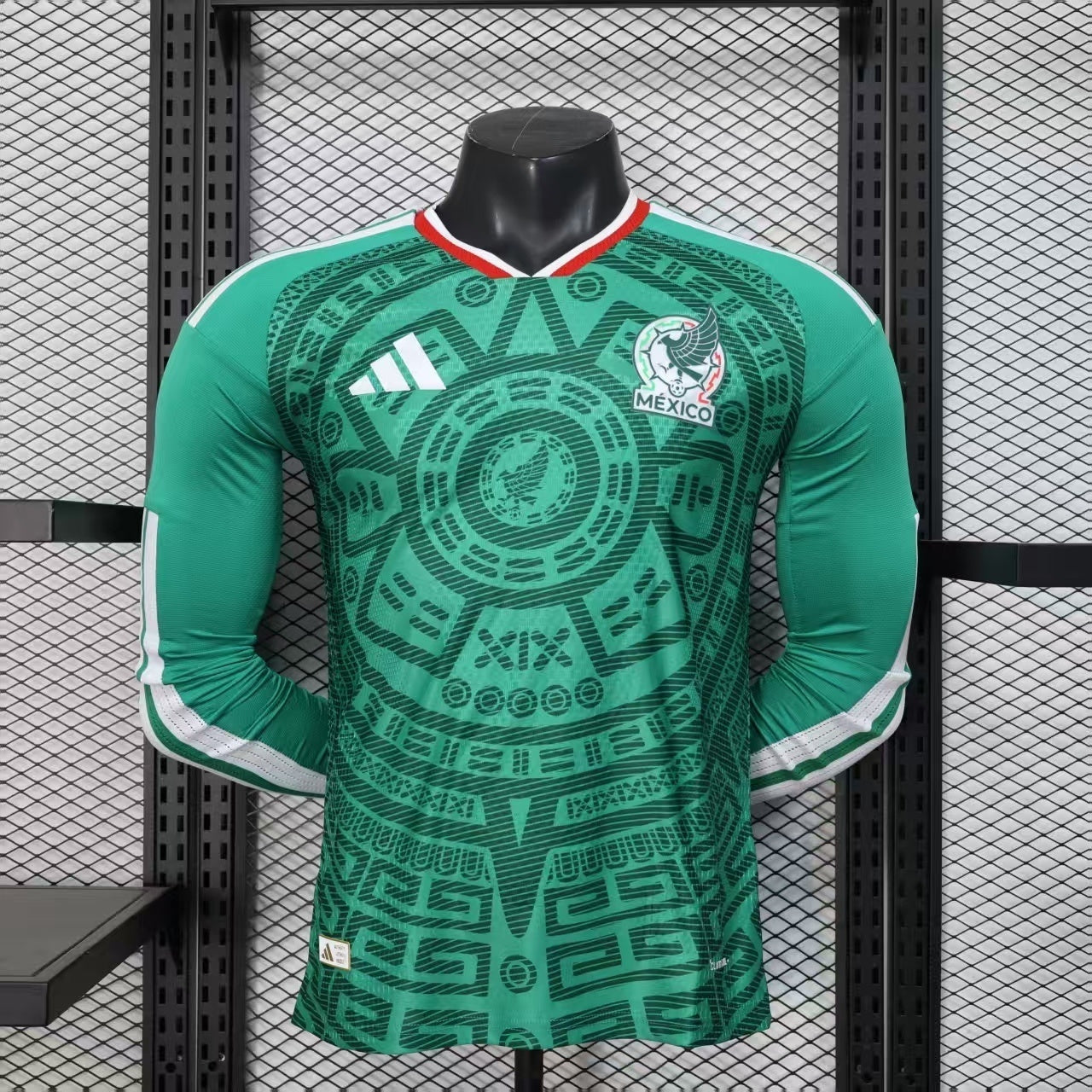 2026 Mexico Home World Cup Kit Long Sleeve Player Version