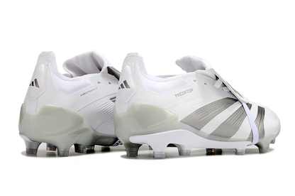 Adidas Predator Accuracy+ Shoes - White | Cloud Gray