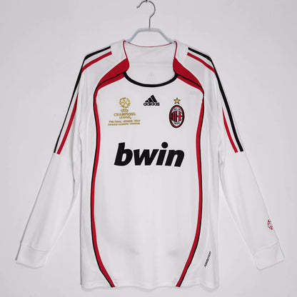 AC Milan 2007-2008 Retro Long Sleeve Away Kit