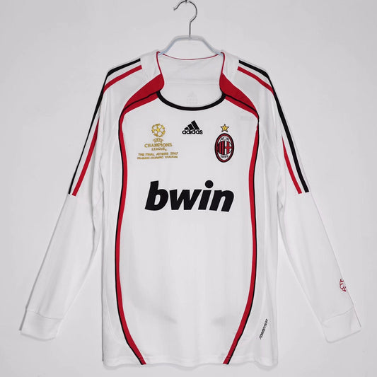 AC Milan 2007-2008 Retro Long Sleeve Away Kit