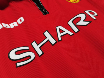 Manchester United 1997–1998 Retro Long Sleeve Home Kit