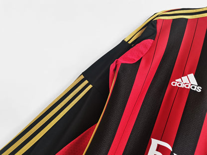 AC Milan 2013-2014 Retro Long Sleeve Home Kit