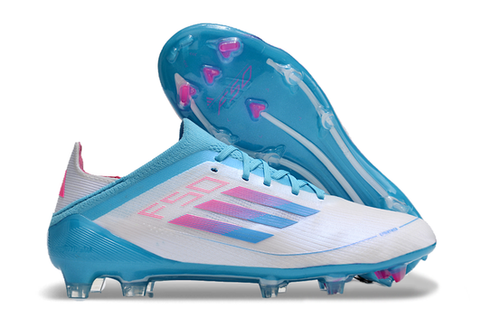Adidas F50 | Pure White | Pacific Blue