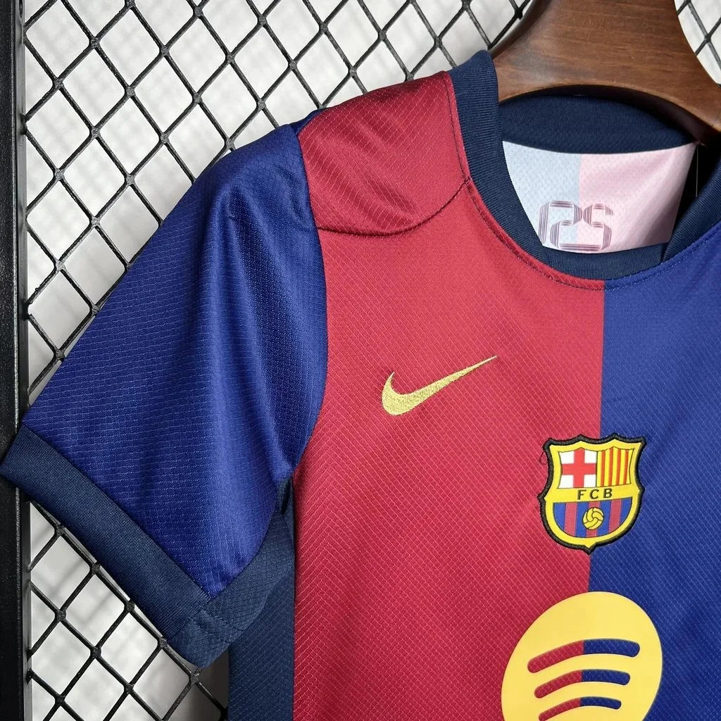 Barcelona 24/25 Home   Kids SIze