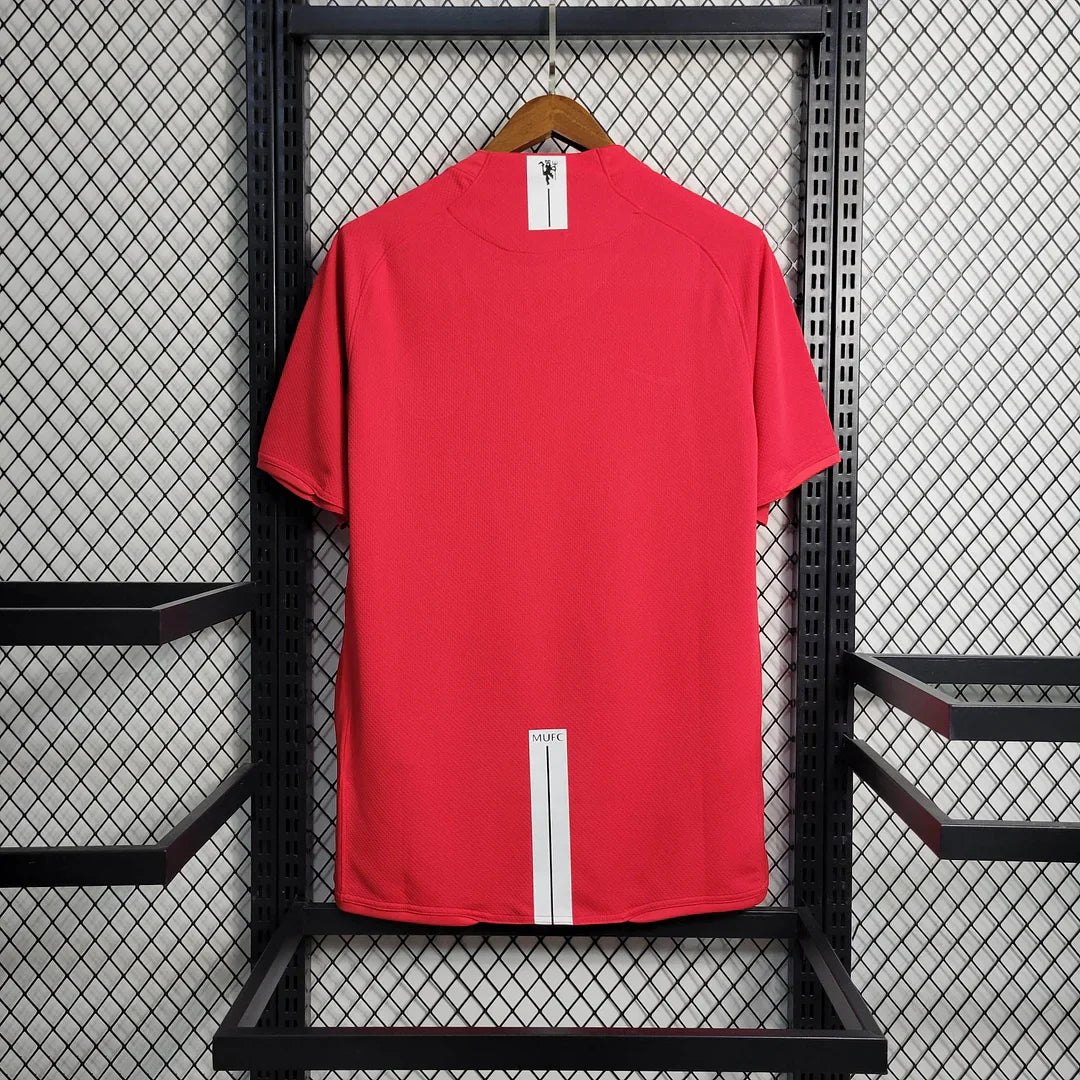 2007/2008 Retro Manchester United Home Champions League Jersey