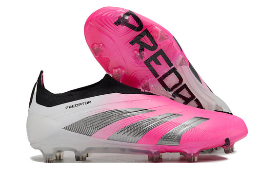 Adidas Predator Accuracy | Pink | White | Black | Laceless