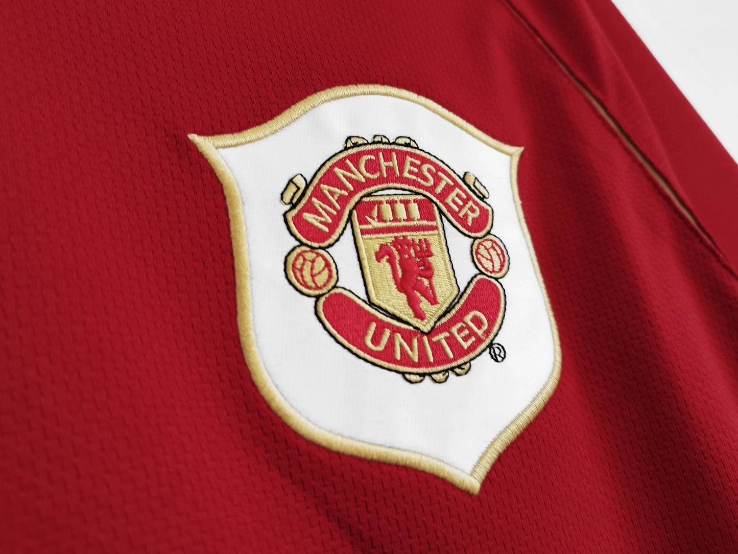 Manchester United 2006-2007 Retro Long Sleeve Home Kit