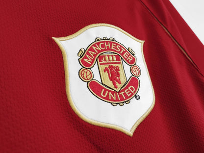 Manchester United 2006-2007 Retro Long Sleeve Home Kit