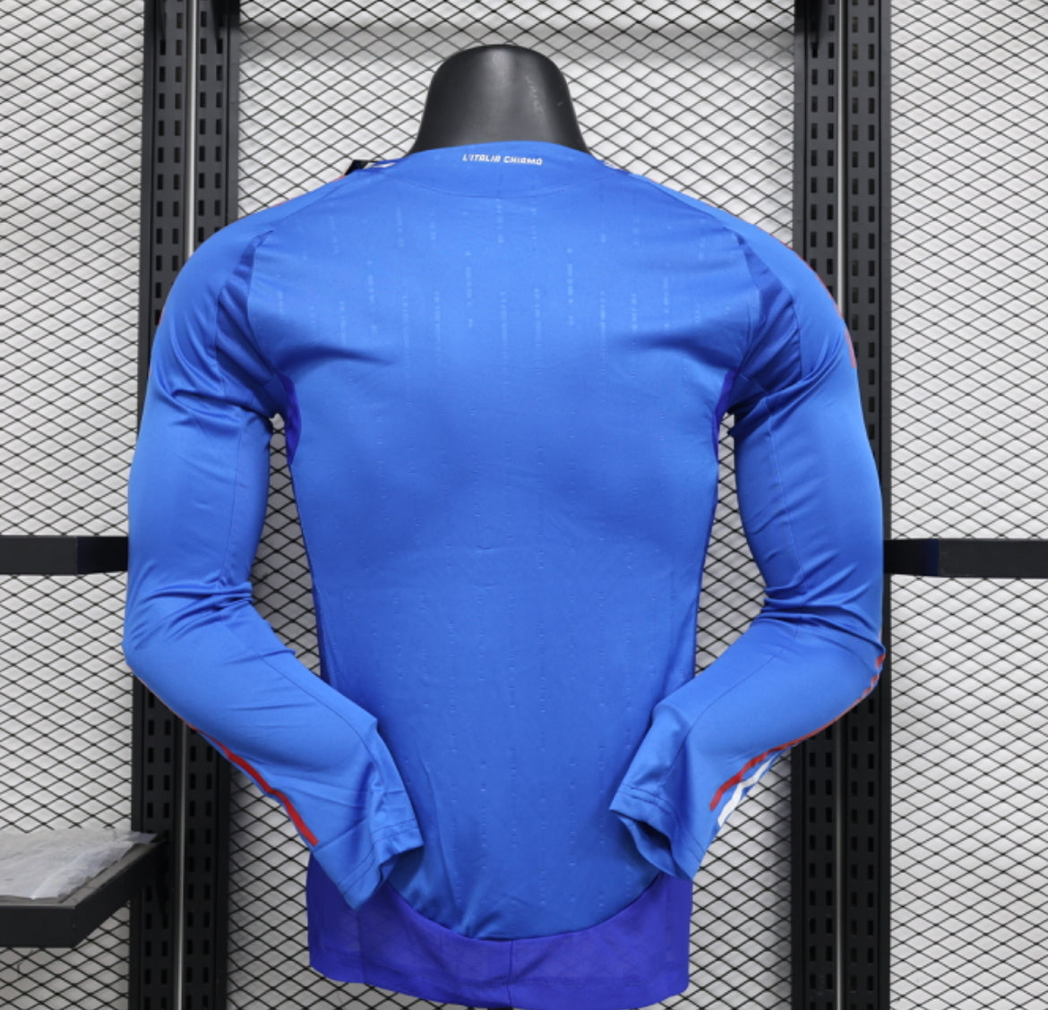 Italy 2024-2025 Long Sleeve Home Jersey