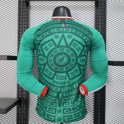 2026 Mexico Home World Cup Kit Long Sleeve Player Version