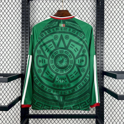 2026 Mexico Home World Cup Kit Long Sleeve Fan Version