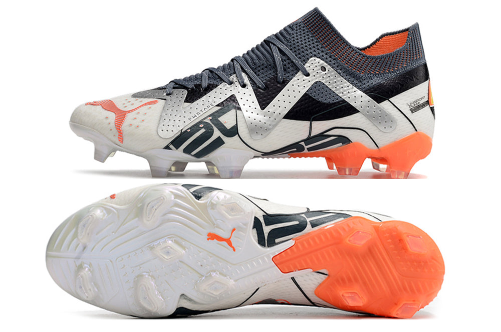 Puma Future Ultimate - Silver Gray | Midnight Gray | Lava Orange