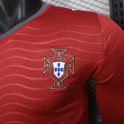 2026 Portugal Home World Cup Kit Long Sleeve Player Version