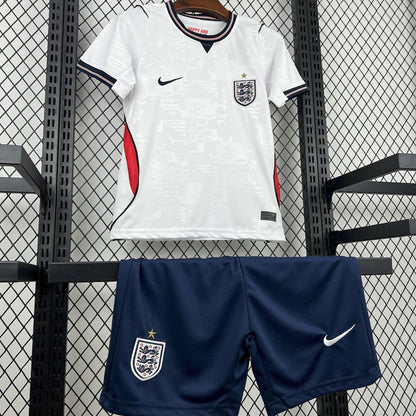 2026 England Home World Cup Kit Kids Size