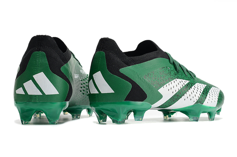 Adidas Predator Accuracy+ Shoes - Forest Green | White
